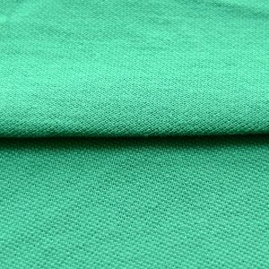 cotton poly pique fabric