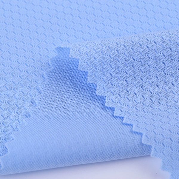 Polyester Football Mesh Fabric 75D72F 140GSM